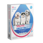 Ефектвет Ультра краплі протипаразитарні для собак купить Івано-Франківськ 1 мл купить Івано-Франківськ 5 піпеток