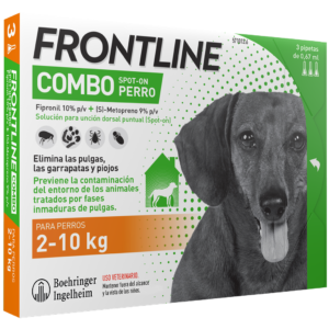 Фронтлайн Комбо (Frontline Combo) краплі на холку для собак 2-10 кг S купить Івано-Франківськ 3 піпетки