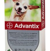Адвантікс (Advantix) краплі від бліх та кліщів для собак вагою до 4 кг купить Івано-Франківськ 0