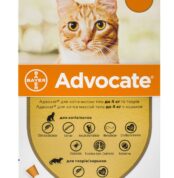 Адвокат  (Advocate Bayer) купить Івано-Франківськ від бліх і кліщів купить Івано-Франківськ  для котів вагою до 4 кг купить Івано-Франківськ 3 піпетки