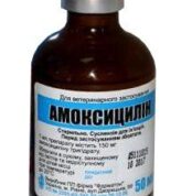 Амоксицилін суспензія для ін'єкцій купить Івано-Франківськ 50 мл