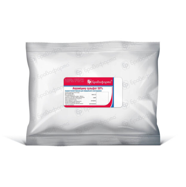 Апраміцину сульфат 50% купить Івано-Франківськ 500 г пакет