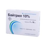 Байтрил 10% 10 амп. х 1 мл