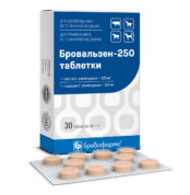 Бровальзен-250 таблетки купить Івано-Франківськ 30 табл. х 1 г