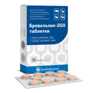 Бровальзен-250 таблетки купить Івано-Франківськ 30 табл. х 1 г