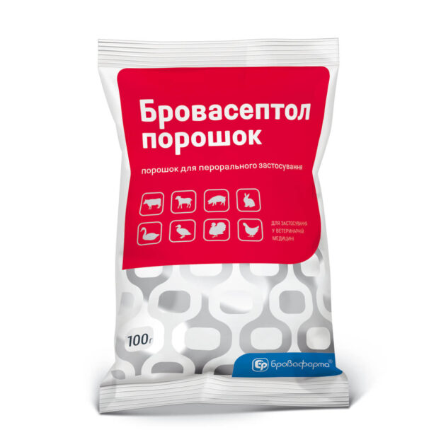 Бровасептол порошок купить Івано-Франківськ 100 г пакет