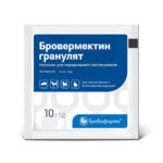 Бровермектин гранулят купить Івано-Франківськ 10 г пакет