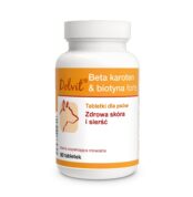 Долвіт Dolfos Бета каротин і біотин форте для собак купить Івано-Франківськ 90 таблеток