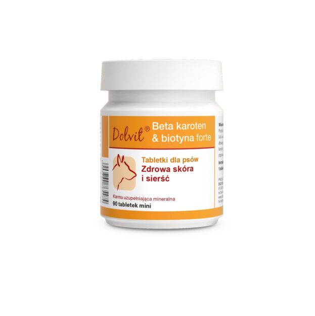 Долвіт Dolfos Бета каротин і біотин форте міні для собак купить Івано-Франківськ 90 таблеток