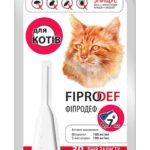 Фіпродеф спот-он для котів 0