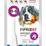 Фіпродеф спот-он для собак 40 - 60 кг купить Івано-Франківськ 6 мл купить Івано-Франківськ 1 піпетка