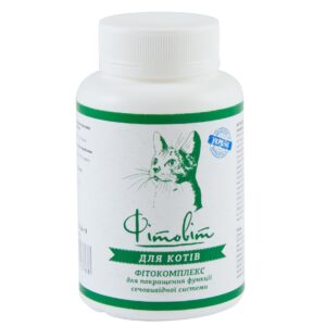Фітокомплекс Природа для профілактики сечокам’яної хвороби для котів купить Івано-Франківськ 100 таб