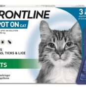 Фронтлайн спот-он (Frontline Spot-on) краплі на холку для котів купить Івано-Франківськ 3 піпетки