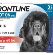 Фронтлайн спот-он (Frontline Spot-on) краплі на холку для собак 40-60 кг XL купить Івано-Франківськ 3 піпетки