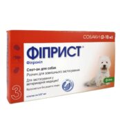 Краплі Фіприст (Fiprist) спот-он 10% для собак 2-10 кг