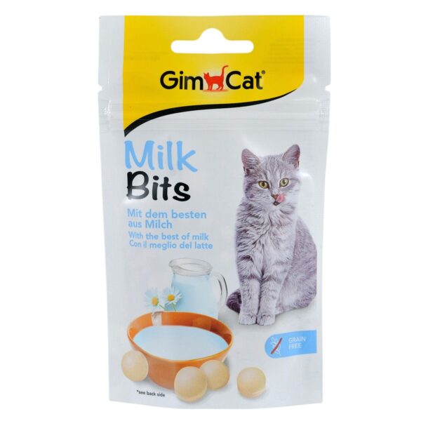 Ласощі GimCat для котів купить Івано-Франківськ MilkBits таблетки купить Івано-Франківськ 40 г