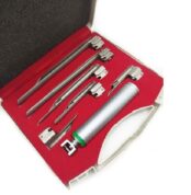 Ларингоскоп фіброоптичний в наборі з 6-ма клинками по Miller