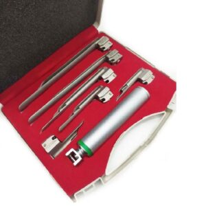 Ларингоскоп фіброоптичний в наборі з 6-ма клинками по Miller