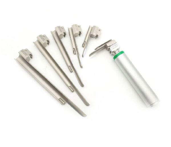 Ларингоскоп фіброоптичний в наборі з 6-ма клинками по Miller - Зображення 5