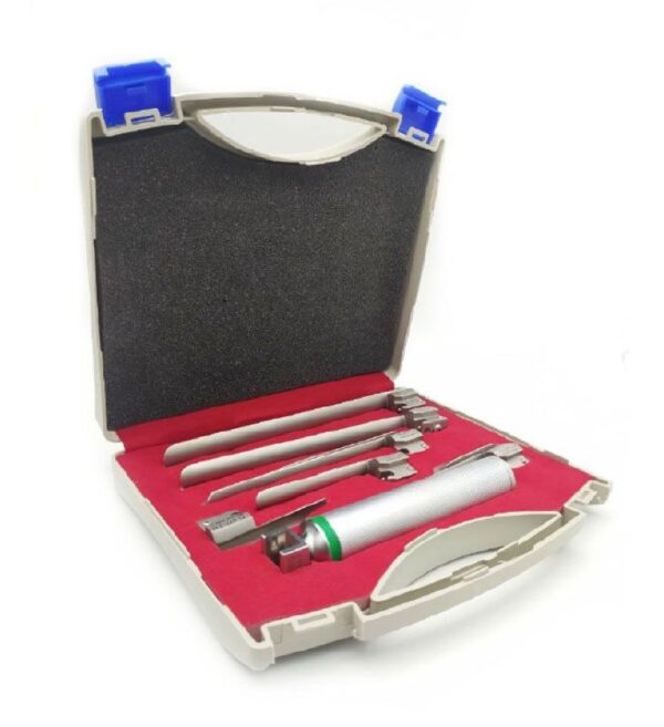 Ларингоскоп фіброоптичний в наборі з 6-ма клинками по Miller - Зображення 2