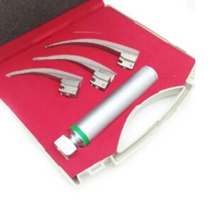 Ларингоскоп фіброоптичний в наборі з 3-ма клинками по Macintosh