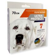 Нашийник протипаразитарний Ультра Протект для собак 70 см купить Івано-Франківськ синій