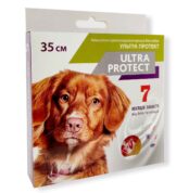 Нашийник протипаразитарний Ультра Протект для собак 35 см купить Івано-Франківськ червоний