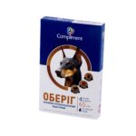 Нашийник протипаразитарний Оберіг 65 см купить Івано-Франківськ коричневий