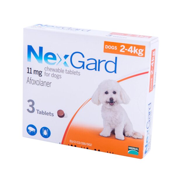 NexGard (Нексгард) таблетки від бліх і кліщів для собак 2-4 кг NexGard (Нексгард) таблетки від бліх і кліщів для собак 2-4 кг купить Івано-Франківськ 3 таб