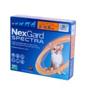 NexGard Spectra (НексГард Спектра) таблетки від бліх купить Івано-Франківськ кліщів і гельмінтів для собак 2-3