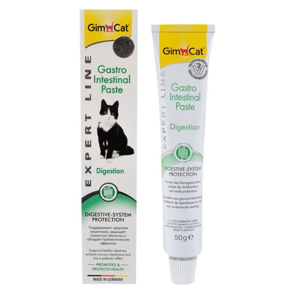 Паста GimCat для котів Паста GimCat для котів купить Івано-Франківськ Gastro Intestinal для покращення травлення купить Івано-Франківськ 50 г