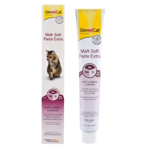 Паста GimCat для кішок купить Івано-Франківськ Malt-soft Paste Extra для виведення шерсті купить Івано-Франківськ 100 г