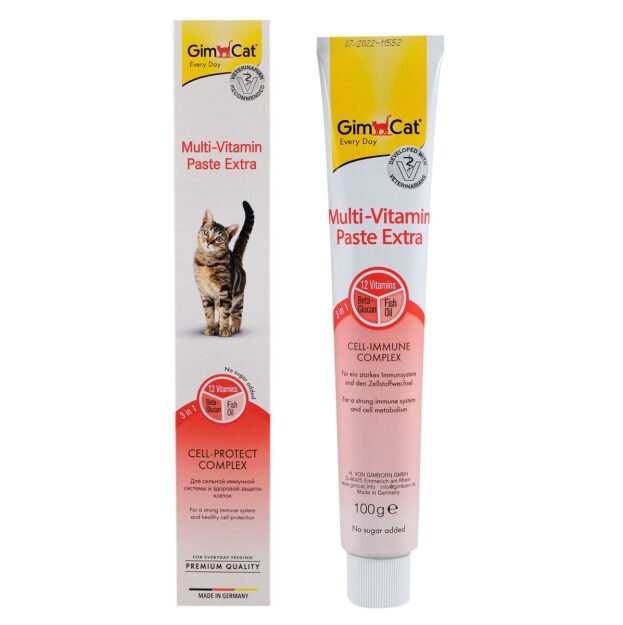 Паста GimCat для котів купить Івано-Франківськ Multi-vitamin Extra мультивітамінна купить Івано-Франківськ 100 г
