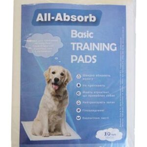 Пелюшки одноразові All Absorb Бейсік 56х58 см купить Івано-Франківськ 10 шт