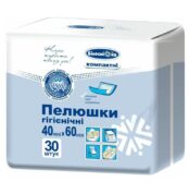Пелюшки 40 х 60 см купить Івано-Франківськ 30 шт купить Івано-Франківськ ТМ "Білосніжка"