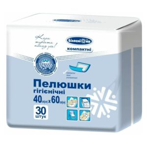 Пелюшки 40 х 60 см купить Івано-Франківськ 30 шт купить Івано-Франківськ ТМ "Білосніжка"