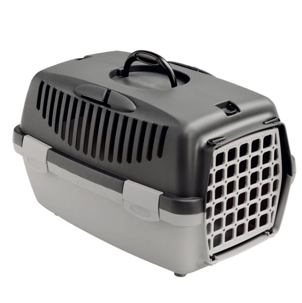 Переноска з пластиковими дверями Gulliver 1 купить Івано-Франківськ 48*32*31 см