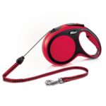 Поводок-рулетка Flexi Comfort M купить Івано-Франківськ трос 8 м купить Івано-Франківськ до 20 кг купить Івано-Франківськ червона