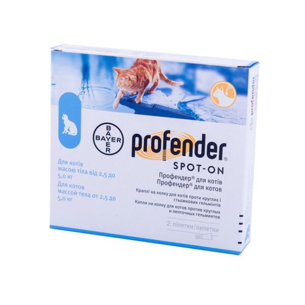 Профендер краплі для котів 2 Профендер краплі для котів 2