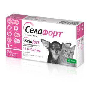 Селафорт спот-он купить Івано-Франківськ 15 мг/0