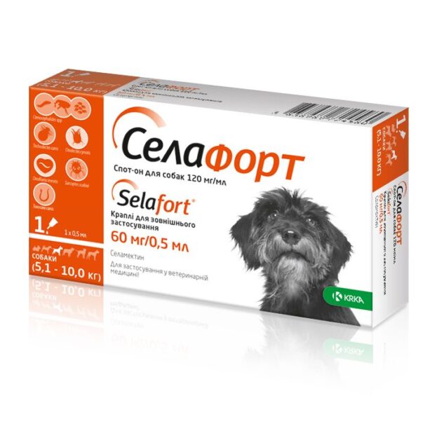 Селафорт спот-он купить Івано-Франківськ 60 мг/0