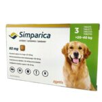 Сімпаріка (Simparica) жувальні таблетки від бліх і кліщів для собак 20-40 кг купить Івано-Франківськ 3 таб х 80 мг