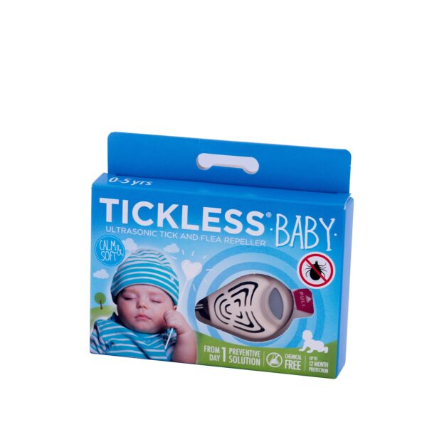 Tickless Baby-Beige ультразвуковий відлякувач кліщів та бліх Tickless Baby-Beige ультразвуковий відлякувач кліщів та бліх