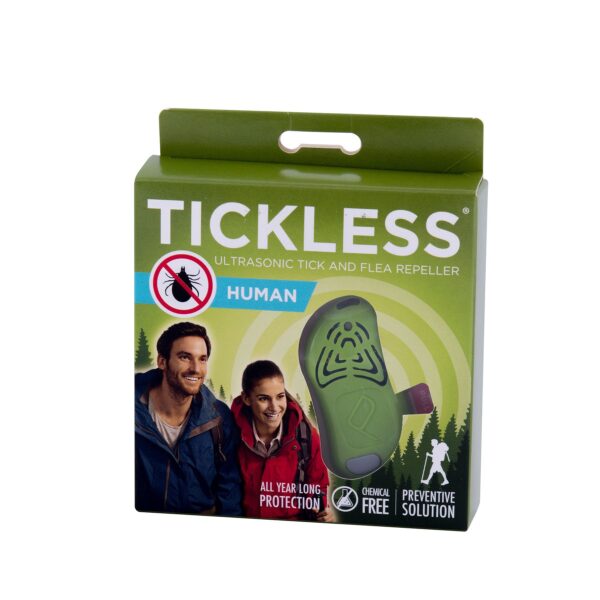 Tickless Human-Green ультразвуковий відлякувач кліщів та бліх Tickless Human-Green ультразвуковий відлякувач кліщів та бліх