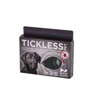 Tickless Pet ультразвуковий відлякувач кліщів та бліх купить Івано-Франківськ чорний