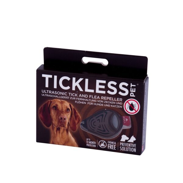 Tickless Pet ультразвуковий відлякувач кліщів та бліх Tickless Pet ультразвуковий відлякувач кліщів та бліх купить Івано-Франківськ коричневий