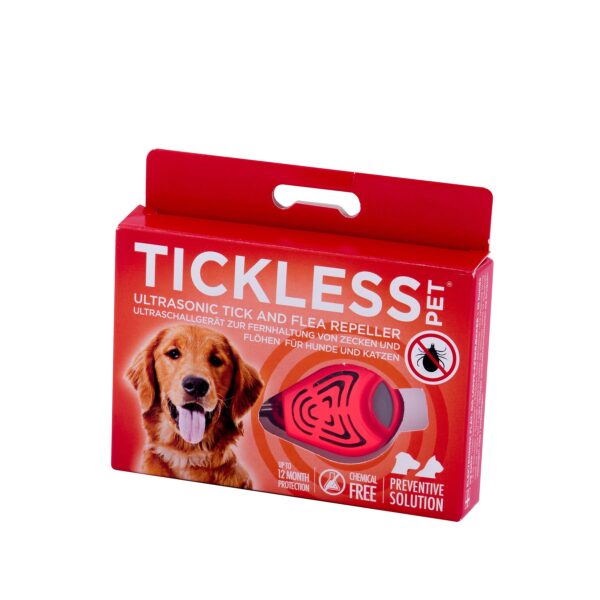 Tickless Pet ультразвуковий відлякувач кліщів та бліх Tickless Pet ультразвуковий відлякувач кліщів та бліх купить Івано-Франківськ оранжевий