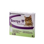 Інсектицидні краплі Вектра Феліс для кішок 0