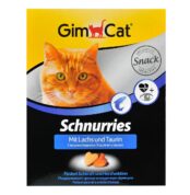 Вітаміни GimCat для котів купить Івано-Франківськ Schnurries з лососем купить Івано-Франківськ 650 таб/420 г