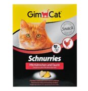 Вітаміни GimCat для котів купить Івано-Франківськ Schnurries з куркою купить Івано-Франківськ 650 таб/420 г